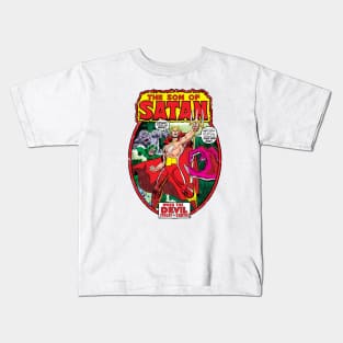 Son of Satan  (Alt Print) Kids T-Shirt